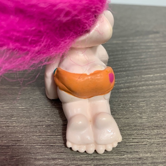 Magic Trolls Babies, Baby Troll Crawling, 3", Vintage Troll Figurine, Applause - Picture 4 of 11